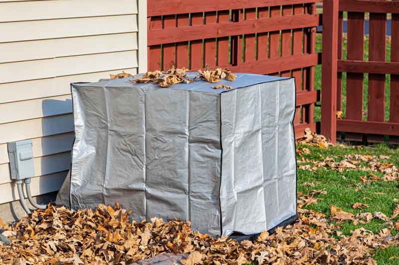 AC unit covering
